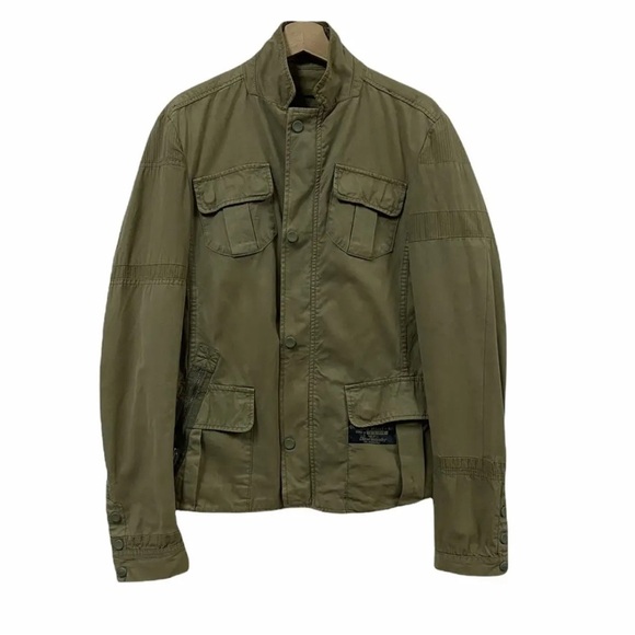 Diesel Overboard Seajet Crew Crosswave Racer Jacket 
Military Green Size S - Picture 1 of 12